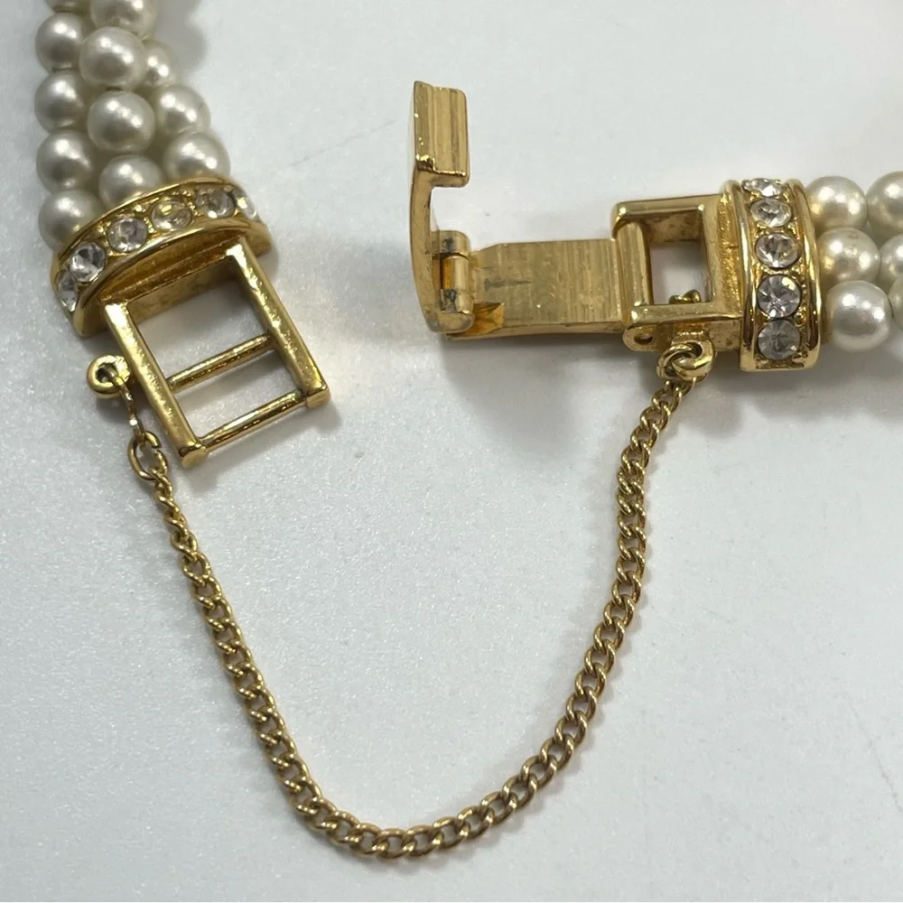 Vintage 1993 ELIZABETH TAYLOR by AVON Evening Star Gold Pearl Women’s